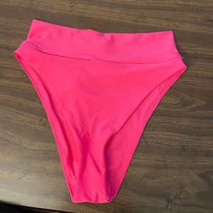 NWT high waisted cheeky swim bottom